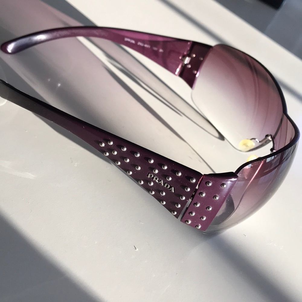 Purple Prada Sunglasses
